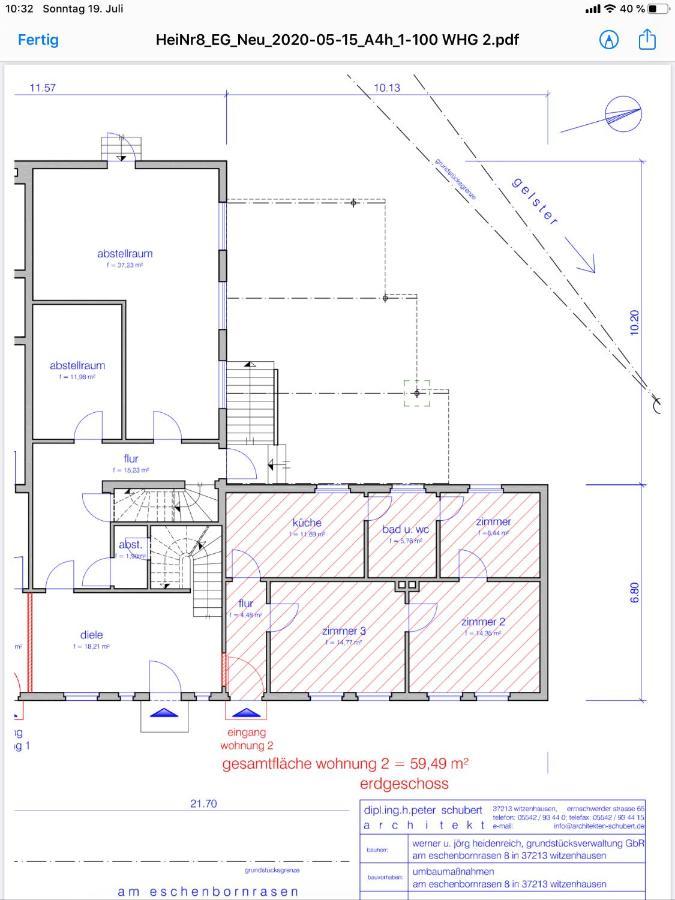 Premium Ferienwohnung Sonnenaufgang Witzenhausen Exterior foto